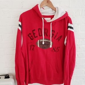 Red UGA / University of Georgia hoodie